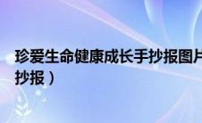 珍爱生命健康成长手抄报图片四年级（珍爱生命健康成长手抄报）