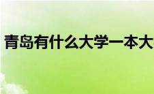 青岛有什么大学一本大学（青岛有什么大学）