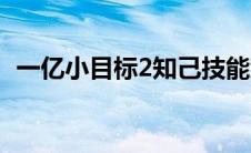 一亿小目标2知己技能大全（一亿小目标2）
