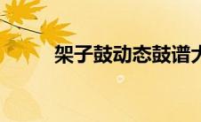 架子鼓动态鼓谱大全（鼓谱大全）