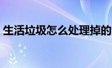 生活垃圾怎么处理掉的（生活垃圾怎么处理）