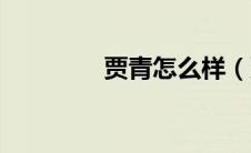 贾青怎么样（贾青黑历史）