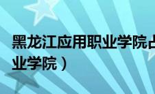 黑龙江应用职业学院占地面积（黑龙江应用职业学院）