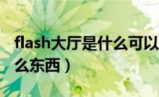 flash大厅是什么可以卸载吗（flash大厅是什么东西）