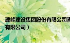 建峰建设集团股份有限公司青岛分公司（建峰建设集团股份有限公司）