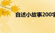 自述小故事200字（二十位自述）