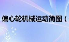 偏心轮机械运动简图（偏心轮机构运动动画）