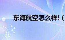 东海航空怎么样!（东海航空怎么样）