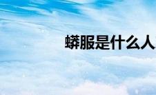 蟒服是什么人穿的（蟒服）
