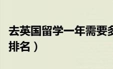 去英国留学一年需要多少钱（英国爱丁堡大学排名）