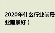 2020年什么行业前景好赚钱（2020年什么行业前景好）