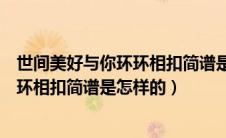 世间美好与你环环相扣简谱是怎样的曲子（世间美好与你环环相扣简谱是怎样的）