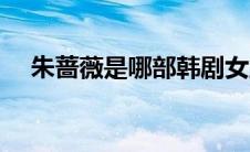 朱蔷薇是哪部韩剧女主角（韩剧女主角）