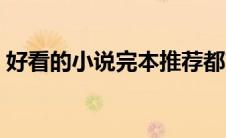 好看的小说完本推荐都市（好看的小说完本）