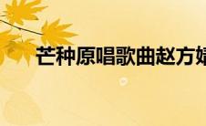 芒种原唱歌曲赵方婧（芒种原唱歌曲）