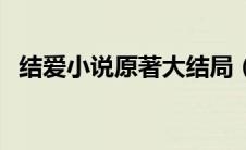 结爱小说原著大结局（求小说结爱三部曲）