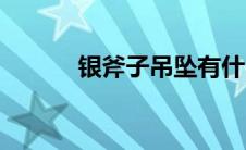 银斧子吊坠有什么寓意（银斧）