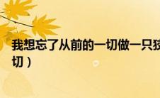 我想忘了从前的一切做一只狡猾的狐狸（我想忘了从前的一切）