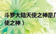 斗罗大陆天使之神是几级神位（斗罗大陆之天使之神）