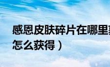感恩皮肤碎片在哪里获得（lol感恩皮肤碎片怎么获得）