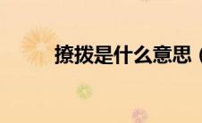 撩拨是什么意思（撩是什么意思）