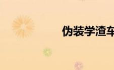伪装学渣车未删减肉