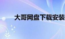 大哥网盘下载安装（大哥网盘下载）