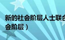 新的社会阶层人士联合会是干什么的（新的社会阶层）