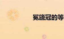 冕旒冠的等级（冕旒）