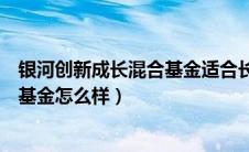 银河创新成长混合基金适合长期持有吗（银河创新成长混合基金怎么样）