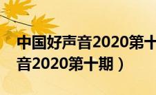中国好声音2020第十期在线观看（中国好声音2020第十期）