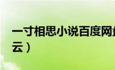 一寸相思小说百度网盘（求一寸相思txt百度云）