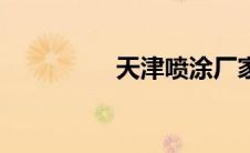天津喷涂厂家（天津喷）