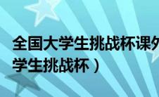 全国大学生挑战杯课外学术科研竞赛（全国大学生挑战杯）