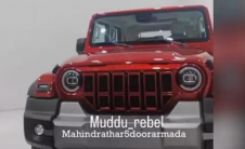 Mahindra Thar 5门版在正式亮相前泄露
