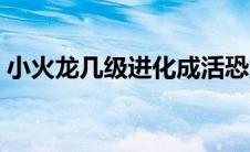 小火龙几级进化成活恐龙（小火龙几级进化）