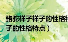 骆驼祥子祥子的性格特点200字（骆驼祥子祥子的性格特点）