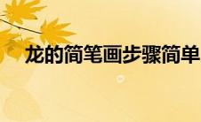 龙的简笔画步骤简单（龙的简笔画步骤）