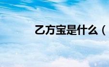 乙方宝是什么（乙方宝怎么样）