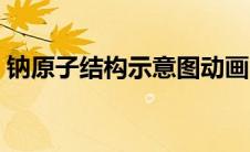 钠原子结构示意图动画（钠原子结构示意图）