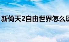 新倚天2自由世界怎么玩（新倚天2自由世界）
