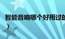 智能音响哪个好用过的推荐（智能音响哪个好）