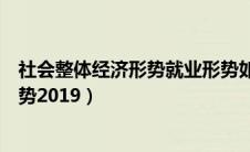 社会整体经济形势就业形势如何（社会整体经济形势就业形势2019）