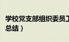 学校党支部组织委员工作总结（组织委员工作总结）