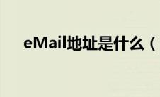 eMail地址是什么（email地址是什么）