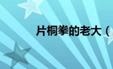 片桐拳的老大（片桐拳的介绍）