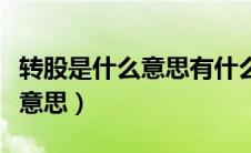 转股是什么意思有什么好处（转股价值是什么意思）