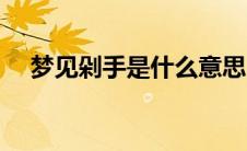 梦见剁手是什么意思（剁手是什么意思）
