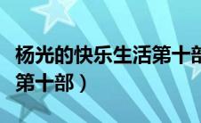 杨光的快乐生活第十部顺序（杨光的快乐生活第十部）