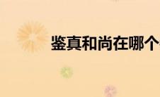鉴真和尚在哪个寺（鉴真和尚）